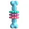 Dog Dental Chew Toy – Silicone Teeth Cleaning Bone for Dogs